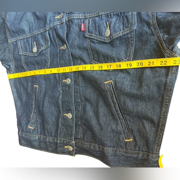 Levi's Dark Blue Denim Jacket - Picture 7 of 7